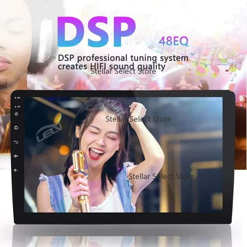 ts10 8g 256g 9 inch android car radio gps multimedia player touch screen stereo video Qled 1280X720 fan extra mic carplay dsp 4g
