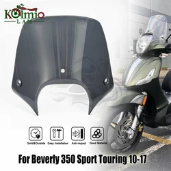 Kolmio-Lam Fit For 2010 - 2021 Beverly 350 Sport Touring Motorcycle Windscreen Windshield 2011 2012 2013 2014 2015 2016 2017 18