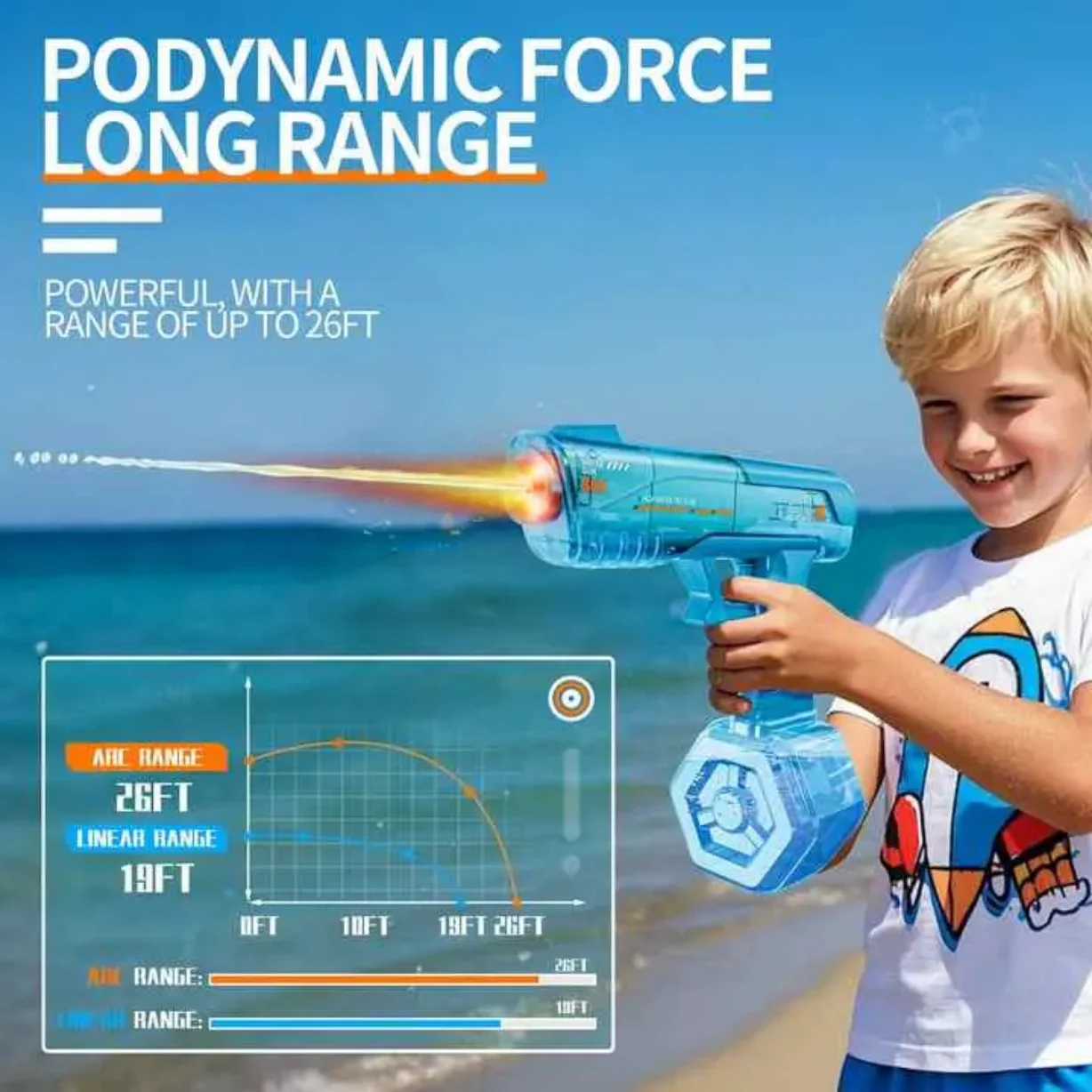 Neue Feuer Elektrische Wasserpistole Spielzeug Große Kapazität Verriegelung Kammer Feuer Explosion Flash Vollautomatische Kontinuierliche Wasserpistole