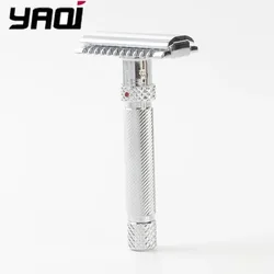 Yaqi Adjustable THE FINAL CUT OC Chrome Color mens Safety Razor Stainless Steel Safety Razor Head men Razor