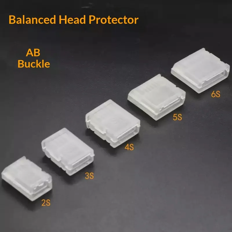 10 Pcs Battery Balance Plug Savers Jst-xh 2s 3s 4s 5s 6s Balance Head Protector Ab Buckle Clip Compatible With Rc Plane Boat