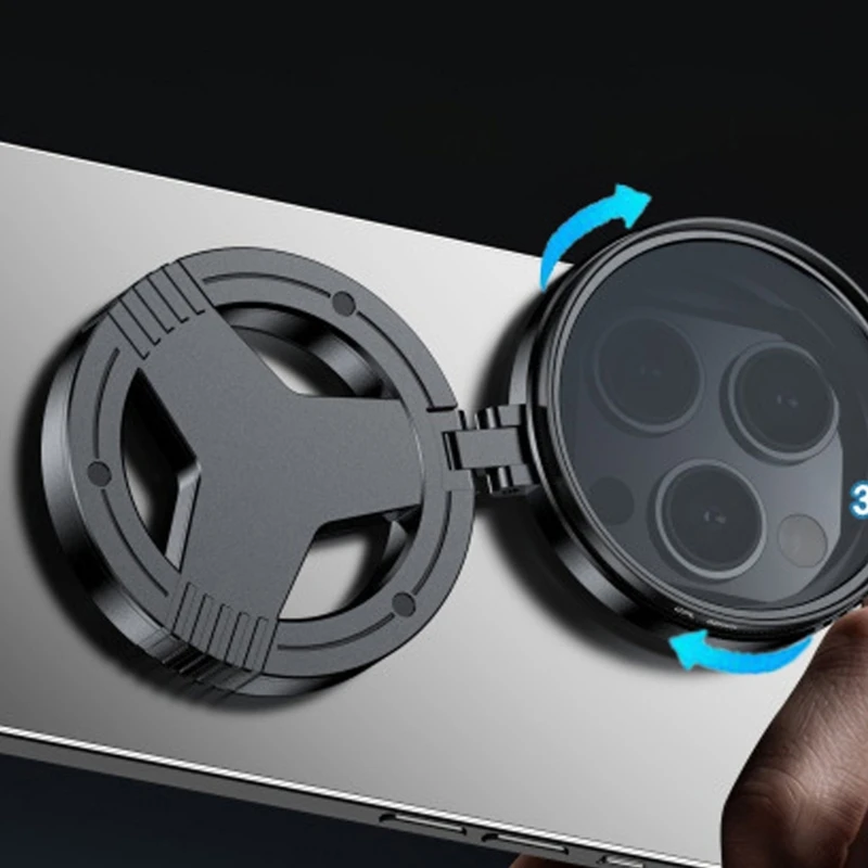 On Polarizer Lens For Phone Anti Reflection 360 Degree Adjustable