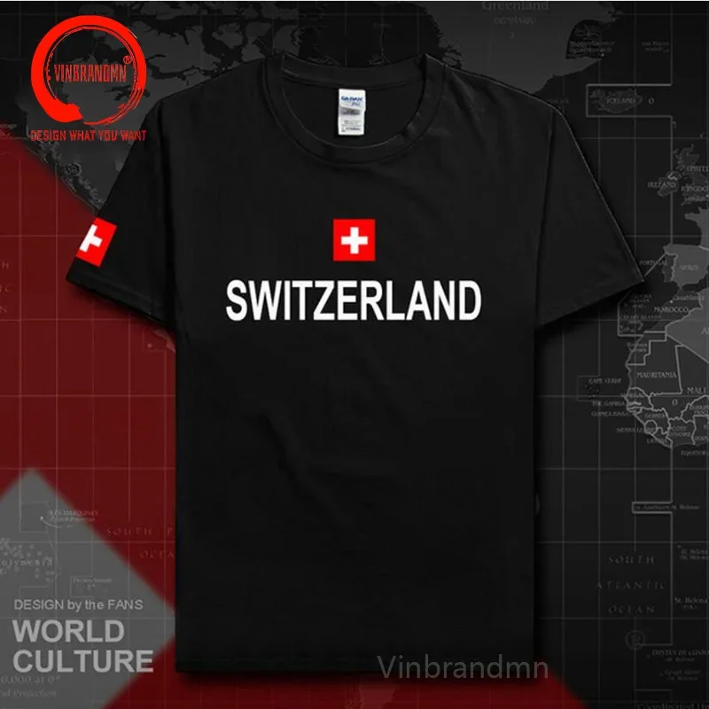 Swiss Confederation Switzerland T Shirt Men 2022 T-shirt Nation Team Cotton Tee Fans Country CHE CH Confoederatio Helvetica Tees