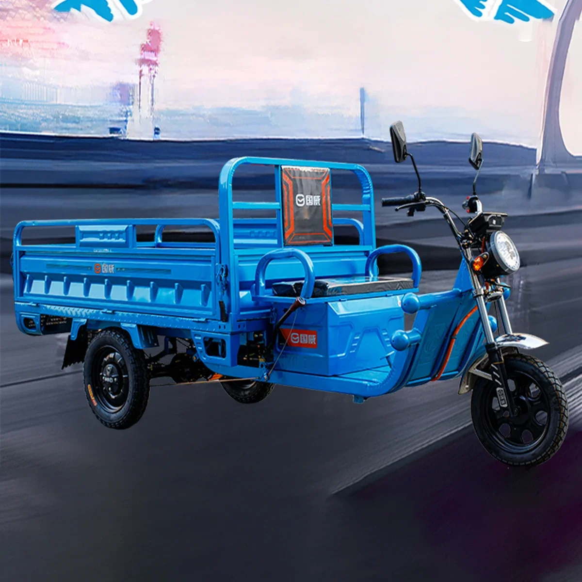 Hot Selling Electric Tricycle High Power Motor Electric Tricycle Cargo Triciclo Electrico Electric Tricycle 3 Wheel