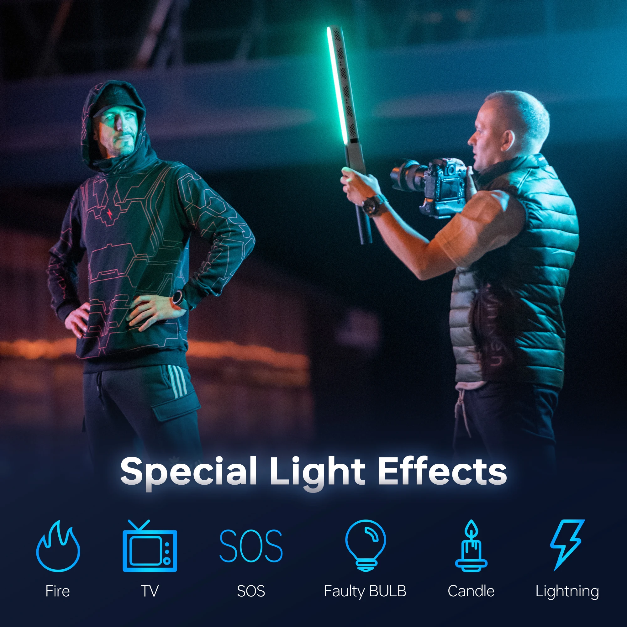 ZHIYUN státní úředník CINEPEER CF100 100w kapesní RGB LED světel tyčinka lehký 2700K-6500K video lampa streaming fotografie osvětlení