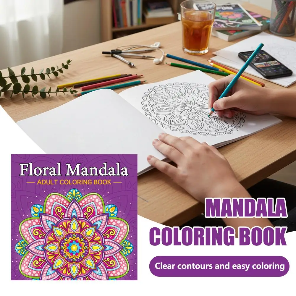 

Mandalas Coloring Books for Adult, 32 Artistic Patterns for Relaxation and Inner Peace,Coloring Book for Adults Women Relaxation