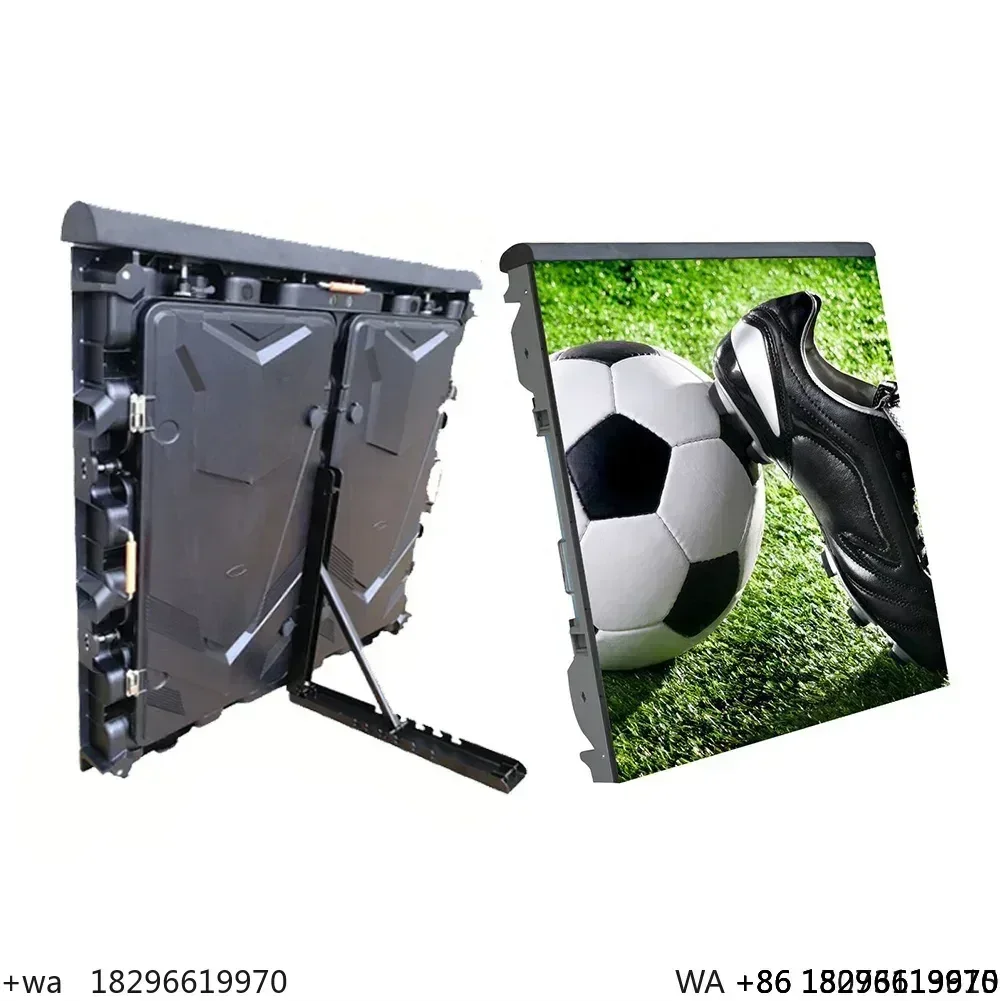 

Outdoor P10 LED Perimeter Display Football Stadium Advertising Banner Cabinet Screen