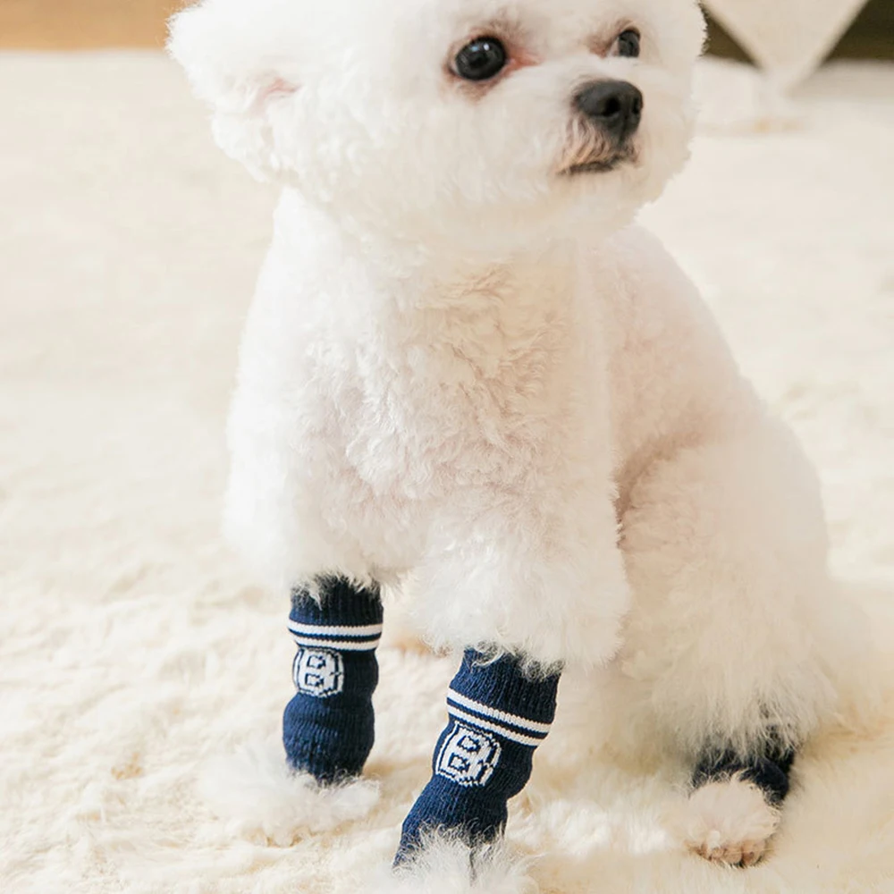 Puppy Joint Socks Booties Warm Knee Pad Dog Socks Dog Elbow Protector Dog Leg Cover Anti Urine Warm Knee Pad Pet Leg Warmers