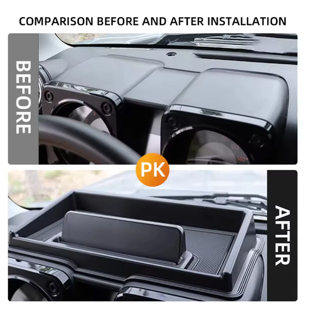 Auto Armlehne Lagerung Box Fach Für Suzuki Jimny JB64 JB74 2019-2025 Center Konsole Organizer Zubehör – Detail 2
