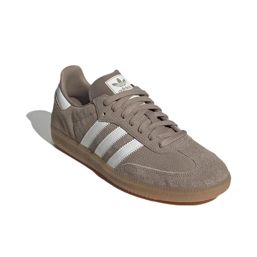 Adidas Originals Samba Gazelle OG Women and Men Light Brown Classic Retro Low Top Non-slip German Training Board Shoes HP7903