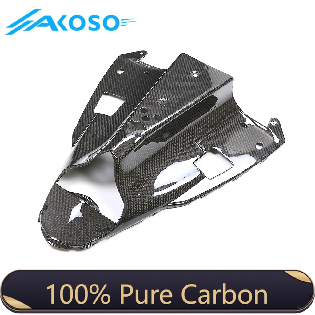 100% Full 3K Dry Carbon Fiber Belly Pan Undertray Lower Fairing Kit Motorcycle For YAMAHA R1 R1M 2009 2010 2011 2012 2013 2014