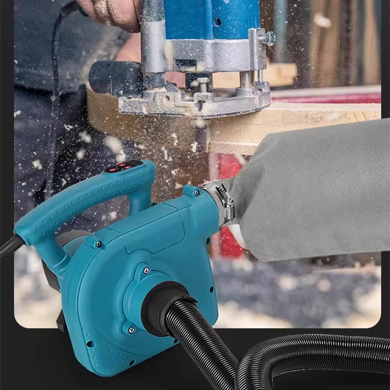 Industrial-Grade High-Power Blower Blower for Wall Sander and Vacuum Cleaner Dual-Purpose Blower and Vacuum for Woodworking 4