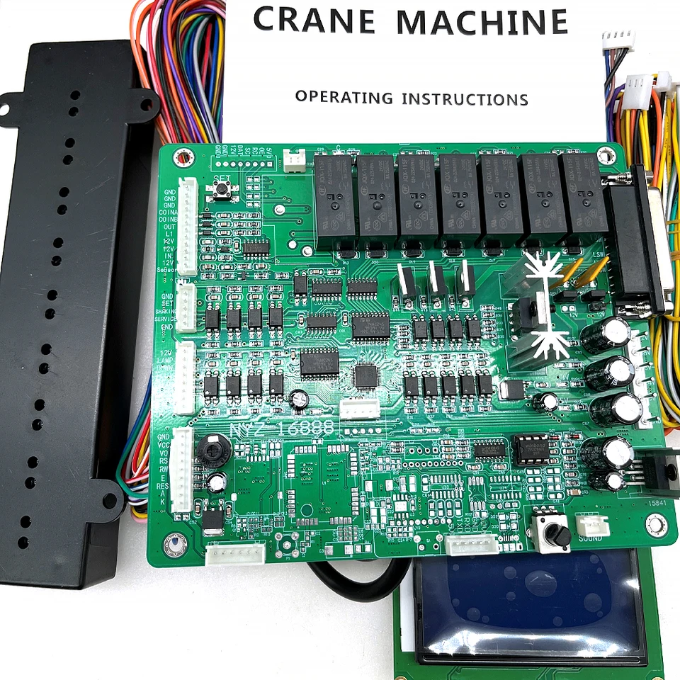 NYZ16888-Vending Machine Motherboard, Crane Game Mainboard, PCB