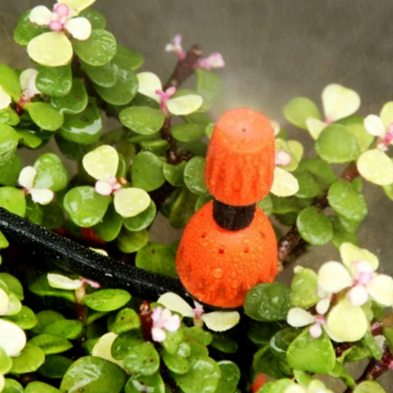 Pulverizador de 8 saídas ajustável, gotejador, 1/4 ''4/7mm, emissor de mangueira, kits de rega, sistema de irrigação por gotejamento, estufas