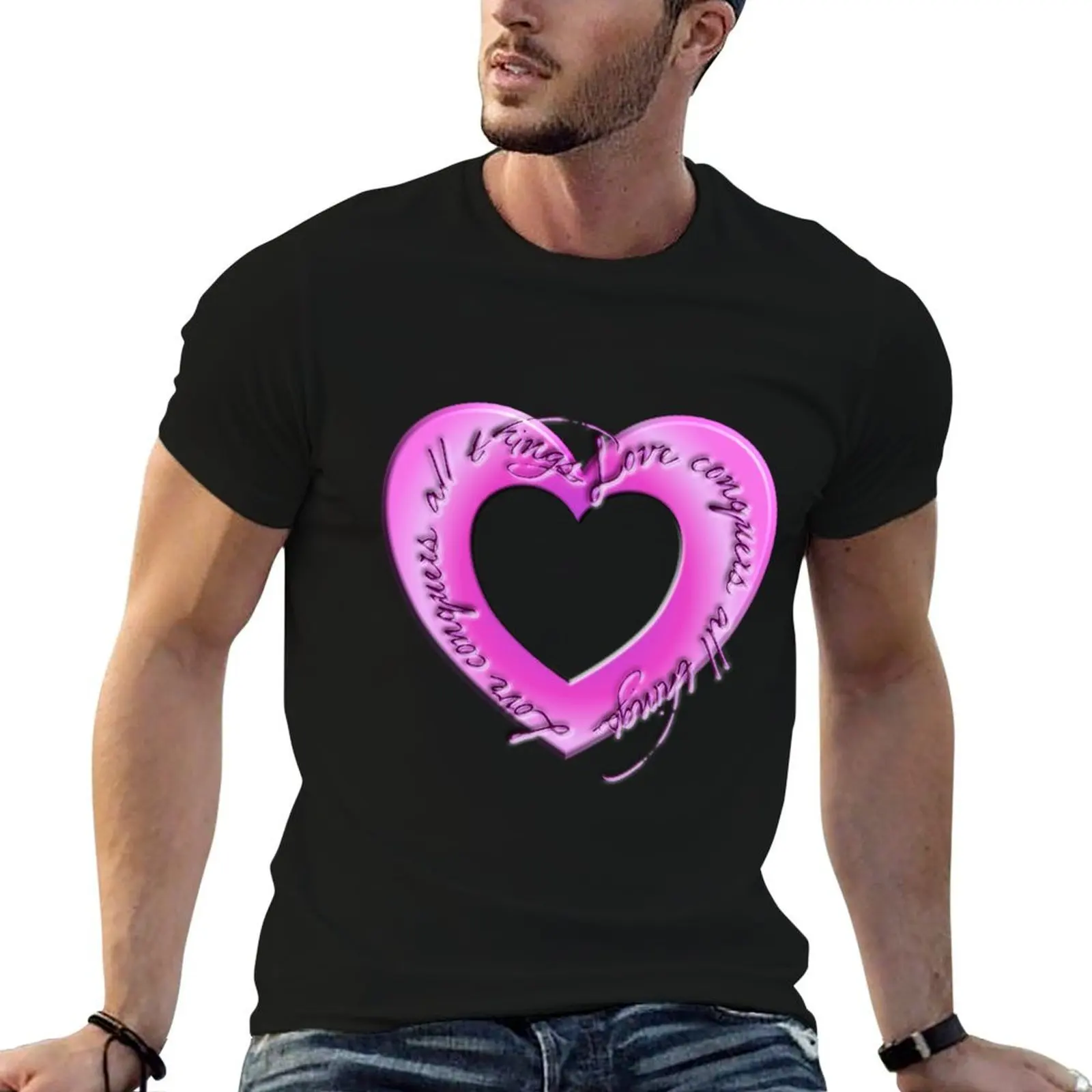 L'amour conquiert tout - T-shirt de protection UV pour l'extérieur
