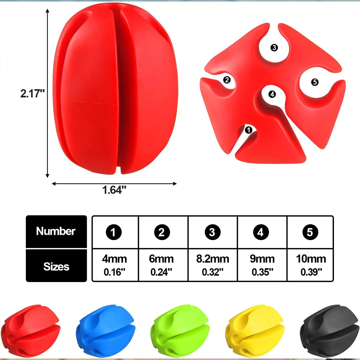 Silicone Fishing Rod Holder Straps Portable Fishing Rod Fixing Ball Comes with Fly Fishing Accessories for Fishing Enthusiasts
