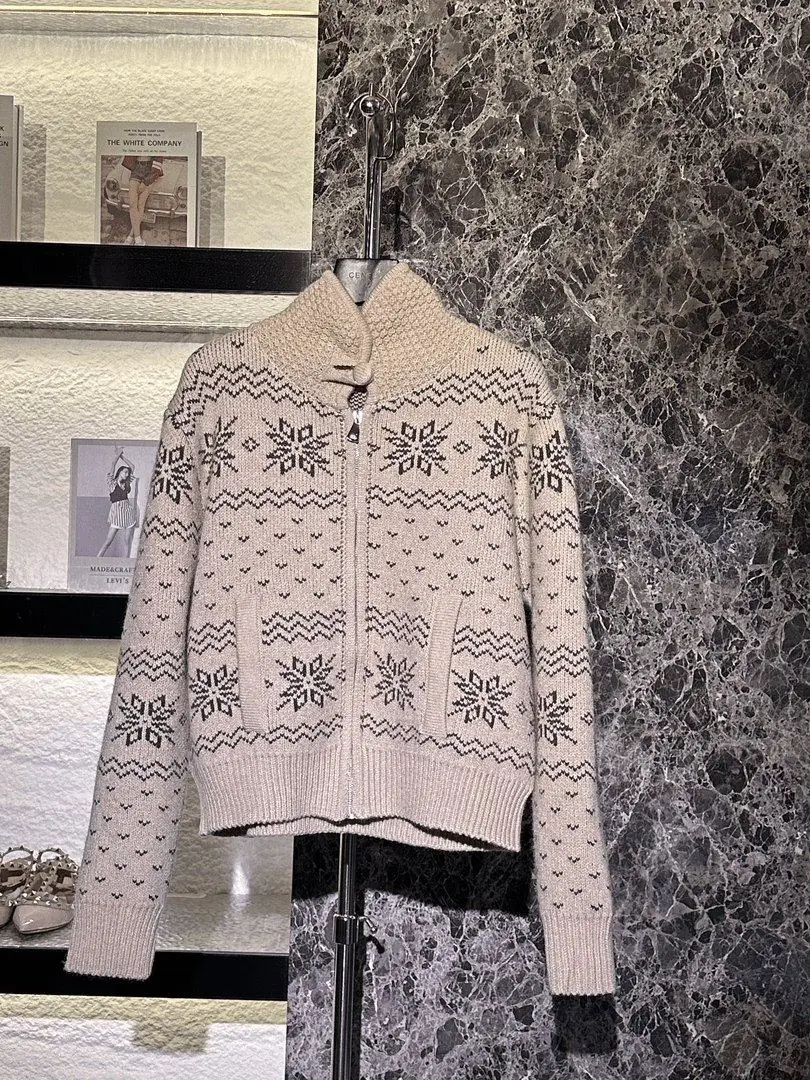 

Женский вязаный свитер с воротником на молнии, мягкий, модный, зимний, новинка, средней плотности, с длинными рукавами, цветной топ