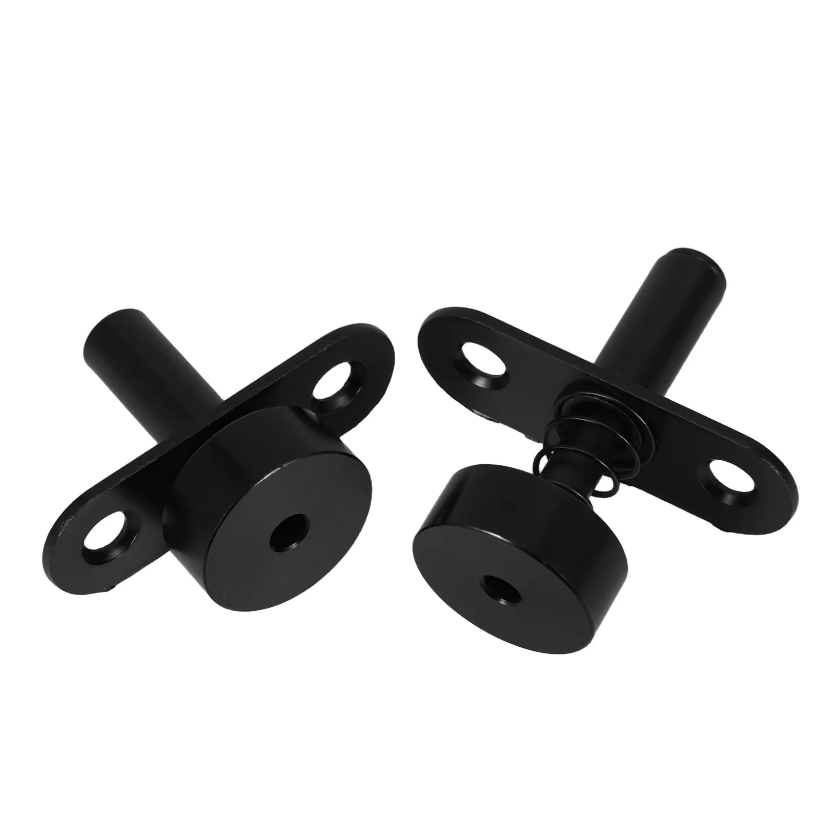 1Set Heavy Duty Pivot Hinge for Screen Doors Spring Loaded Rotating Shaft Adjustable Bottom Mount Hardware for Folding Room