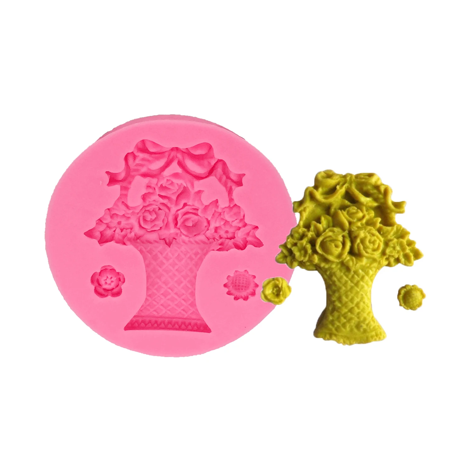 Rose Morning Glory Rose Plum Blossom Fondant Chocolate Sugarcraft Clay DIY  Handmade Baking Tool Cakes Decoration