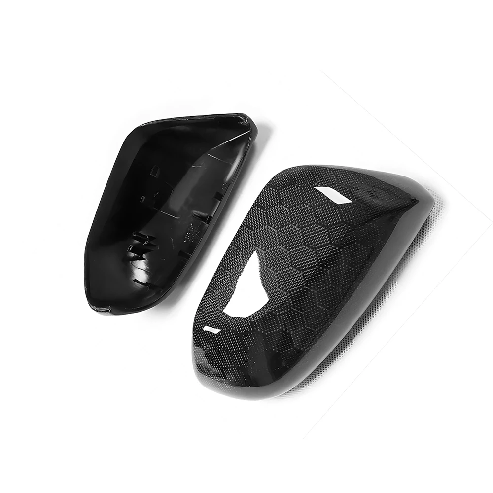 

Replacement Rearview Side Mirror Covers Cap For 18-22 Toyota Camry Avalon CH-R OEM Style Carbon Fiber Honeycomb Shell