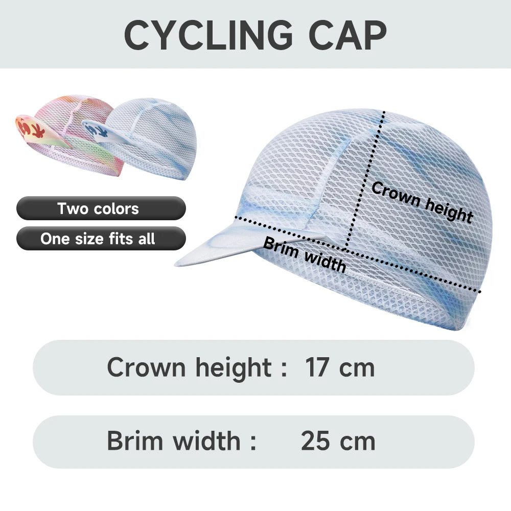 Santic Women Men Cycling Cap Under Helmet UV Protection Running Bike Cap Summer Cooling Sweat Wicking Adjustable Super Light Hat