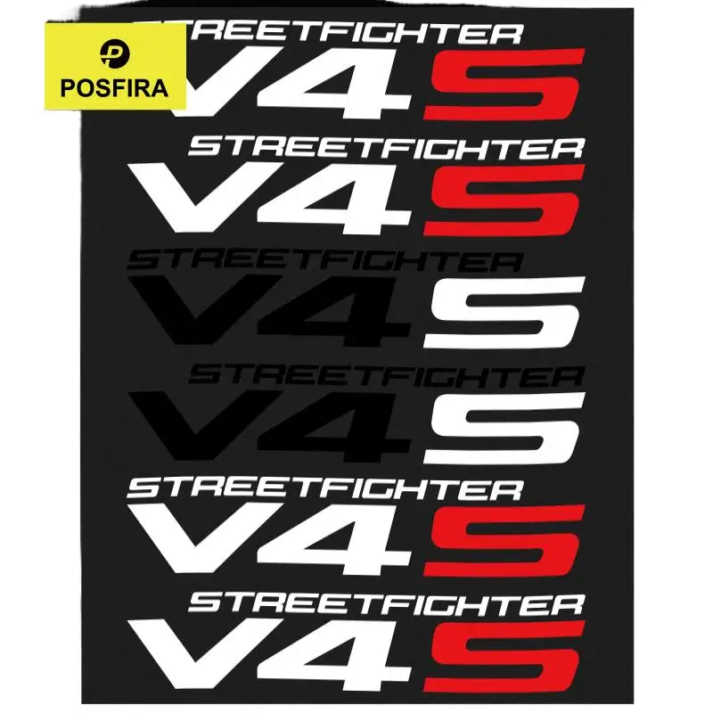 egatinas de motocicleta calcomanicas impermeables الفقرة دوكاتي ستريتفايتر V4S اكسسوارات ستريت فايتر V4 S 2020-2025 pegatina #4