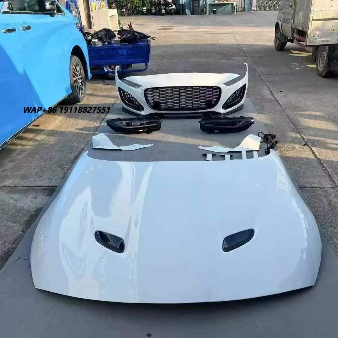 High Quality for F-Type Front Body Parts Set Including Car Bumpers Body Kits Premium Car Bumper Upgrade