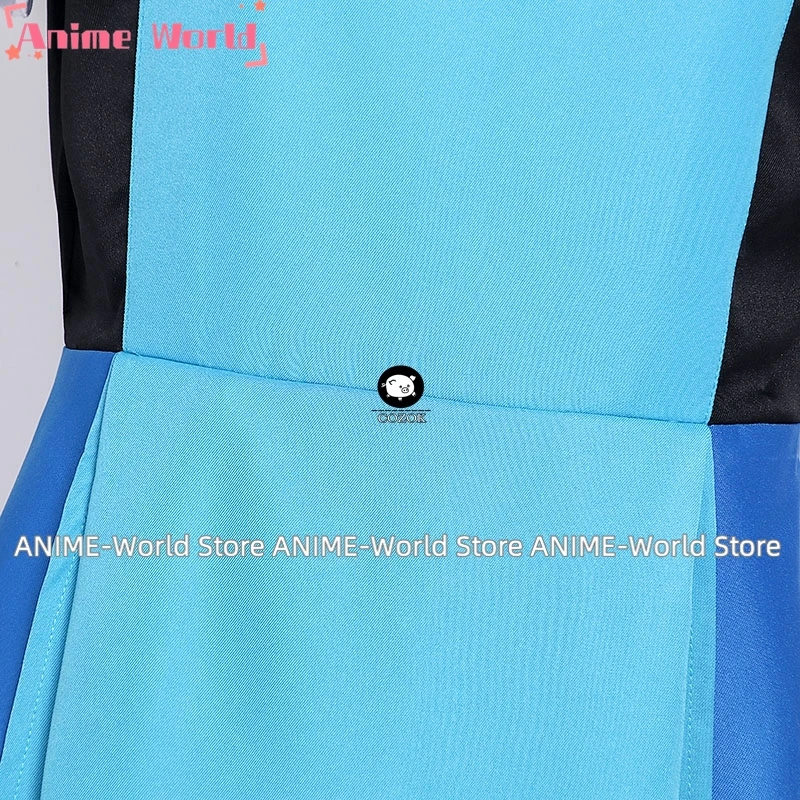 《Custom size》Cosplay Dress Women Sapphire Role Play Blue Dress Princess Fancy Dress Any Size