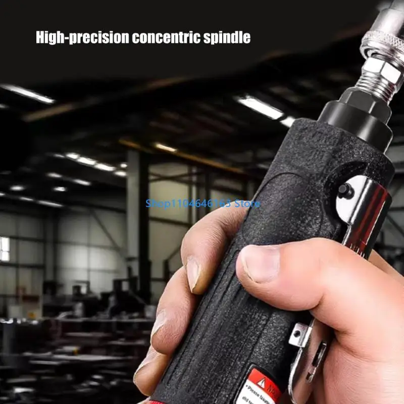 Pneumatic Engraving Device 90 Degree Angled Nozzle High Torque Motor For Detailed Finishing