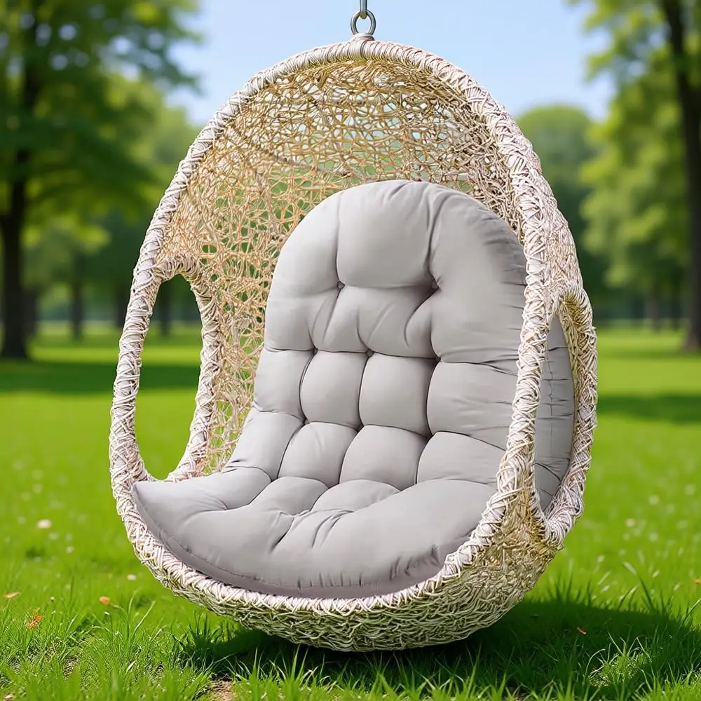 

Высокоэластичная подушка для уличных качелей с приятной для кожи тканью и наполнителем из полипропиленового хлопка (только подушка)