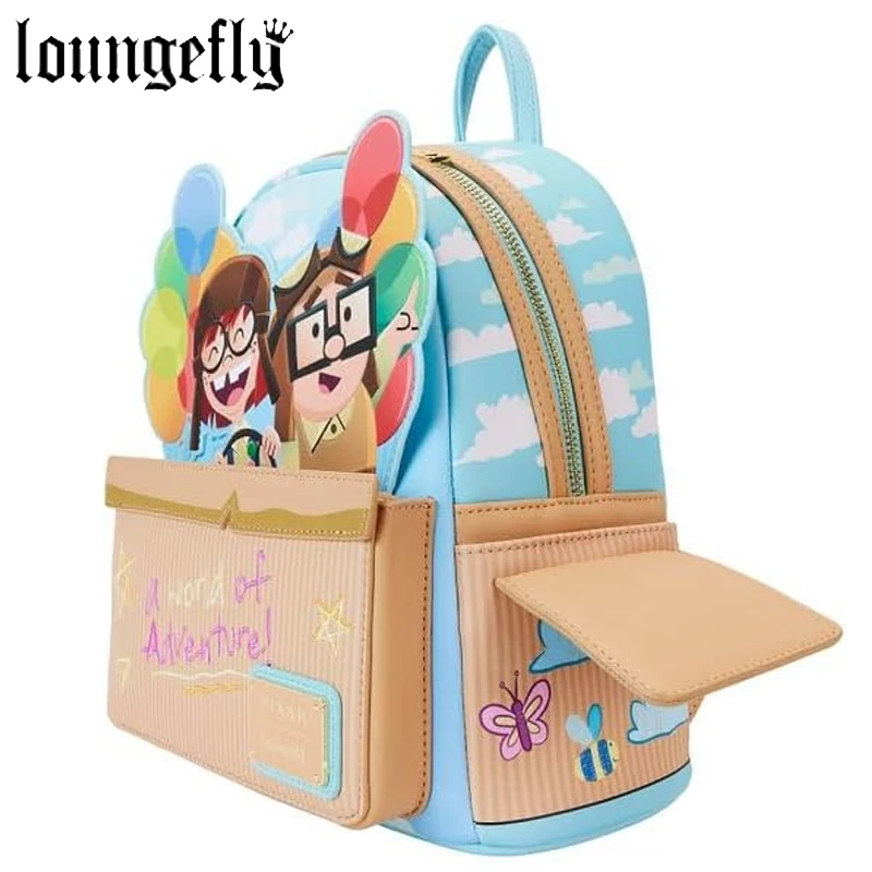 New Loungefly Pixar Up 15th Anniversary Spirit of Adventure Mini Backpack