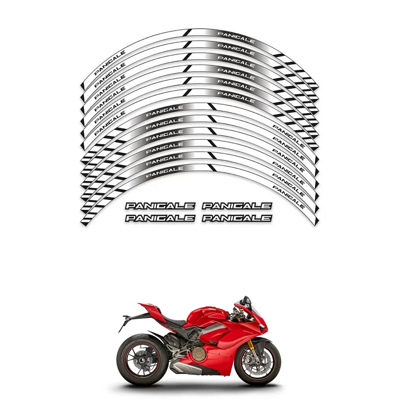 Calcomanía decorativa para rueda de contorno de motocicleta, piezas para DUCATI PANIGALE 959, 899, 1299, V2, V4, 2