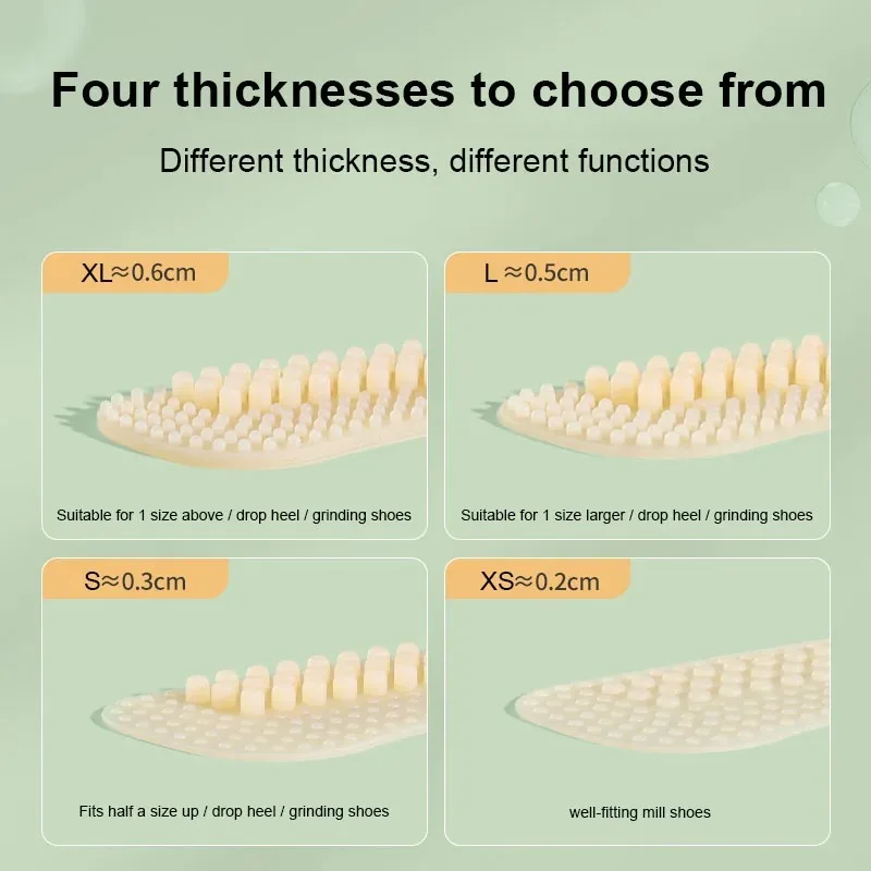 실리콘 힐 스티커 힐 그립 여성 남성용 미끄럼 방지 논슬립 힐 쿠션 투명 힐 패드 업그레이드