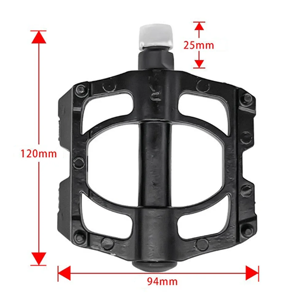 Mountain Bike Pedals Aluminum Alloy 3/4 Bearing Widened Lightweight Pedals For Folding Bicycle MTB Road Bike Bicycle Accessories