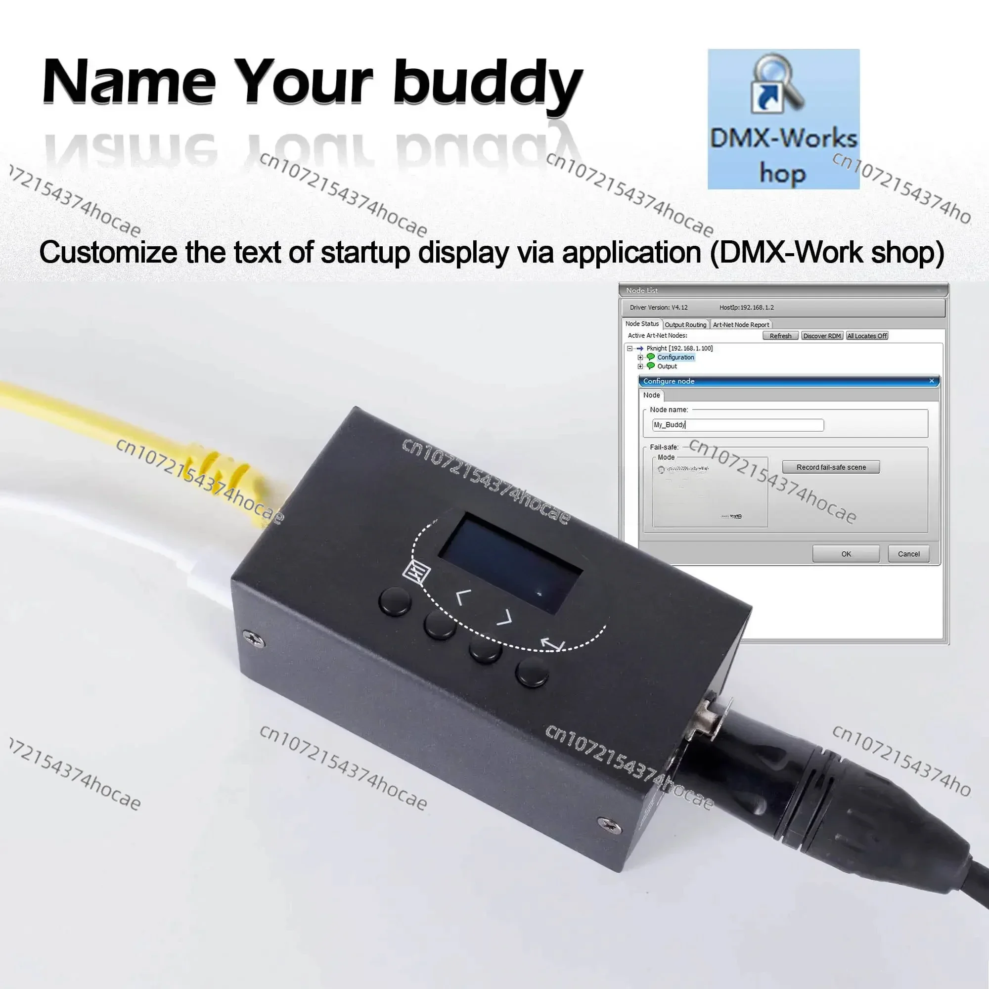 Bi-Directional DMX Ethernet Lighting Controller Interface | One Universe