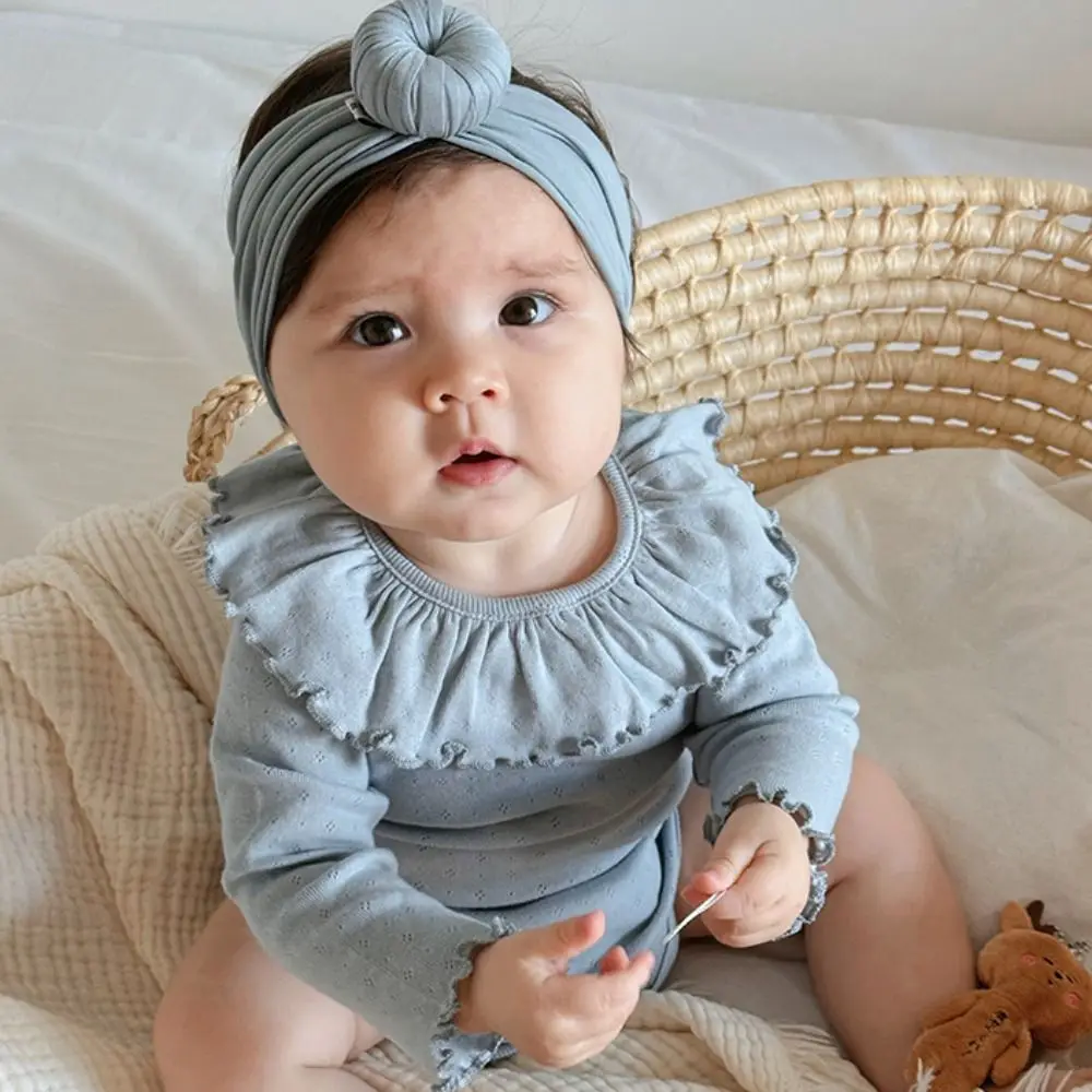 Pure Cotton Summer Baby Girl Bodysuit Boneless Design Breathable Suspender Bodysuit Simple Comfortable Skin-Friendly - view 2