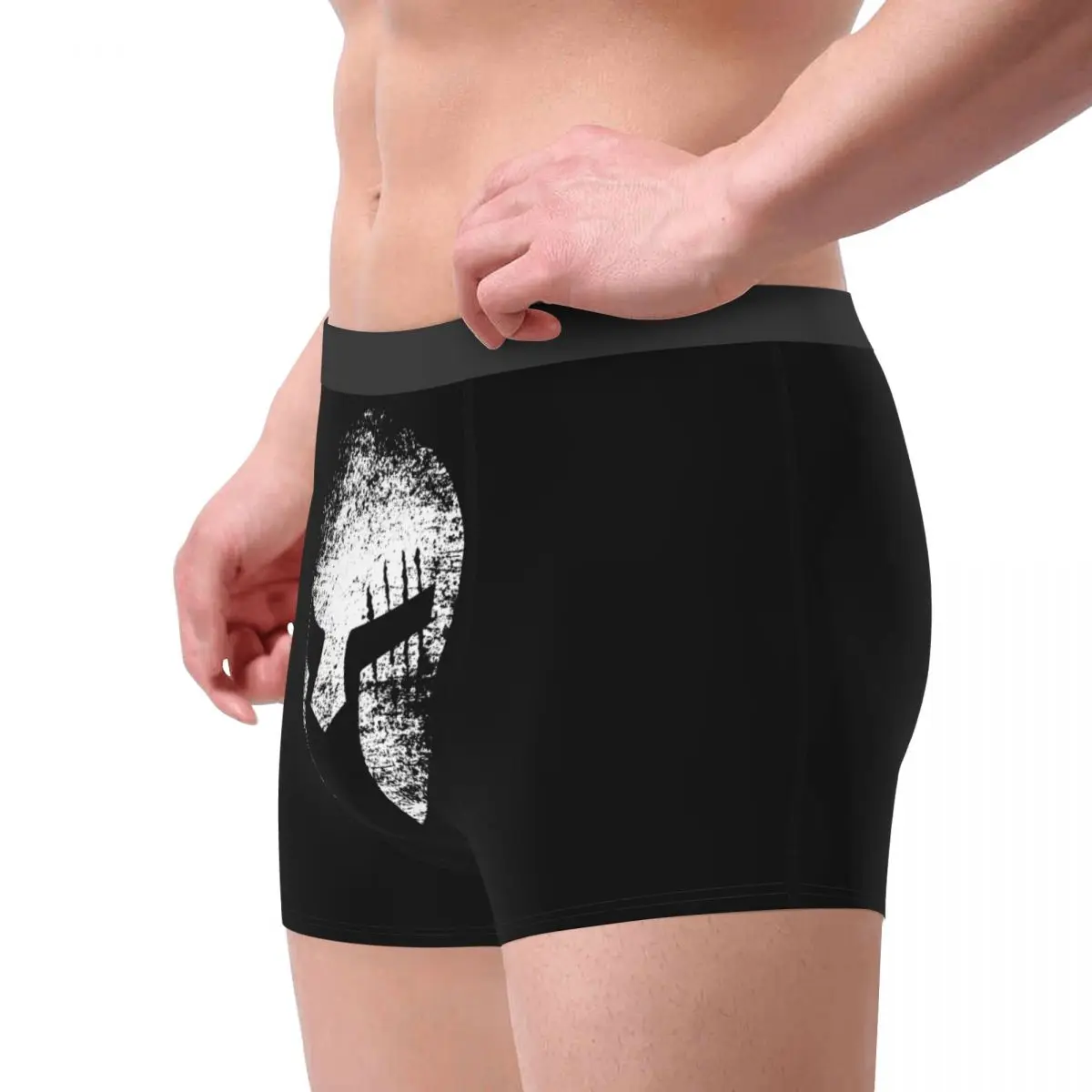 Spartan Sparta Warrior Men Underwear Boxer Briefs Shorts Panties Funny Breathable Underpants for Homme S-XXL