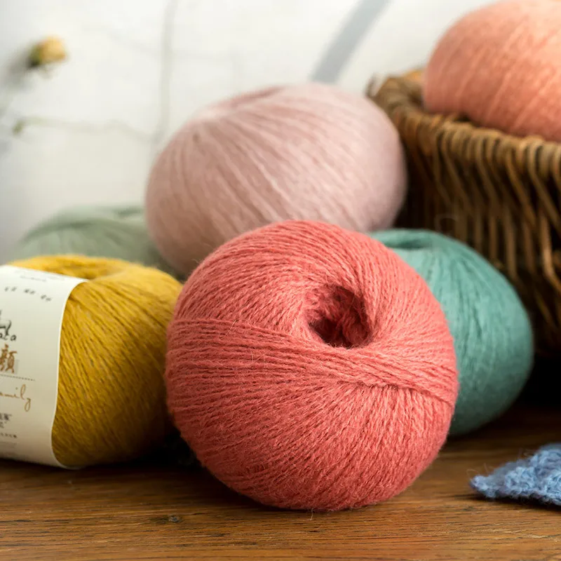 Susan's Family TUOYAN South American Alpaca Wool Hand-knitted Thread 50g/450m Per Piece 10pcs/lot Wool Yarn