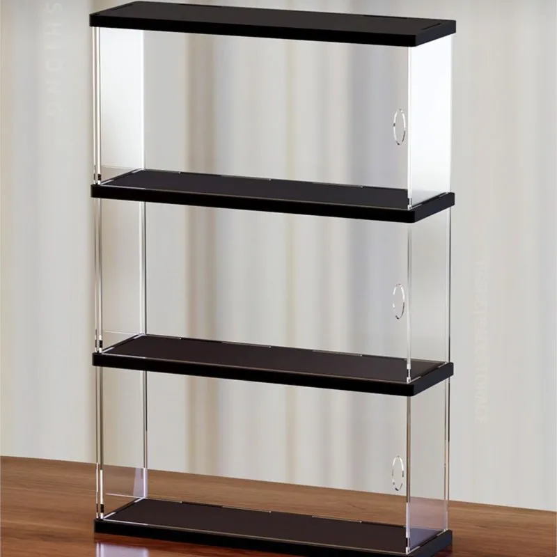 Blind Box Dustproof Storage Box Doll Model Building Blocks Acrylic Doorable Extension Tabletop Home Decoration Display Box ZG580