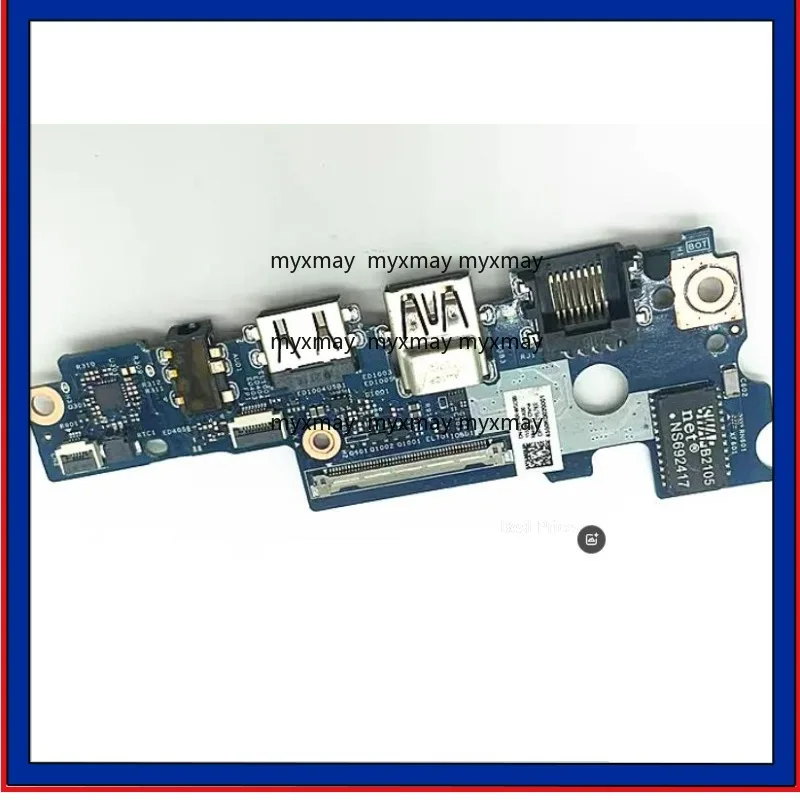 

New Power Board for Dell Latitude 3410 E3410 3510 SD Audio USB Network Port IO Small Board 0Y67KR