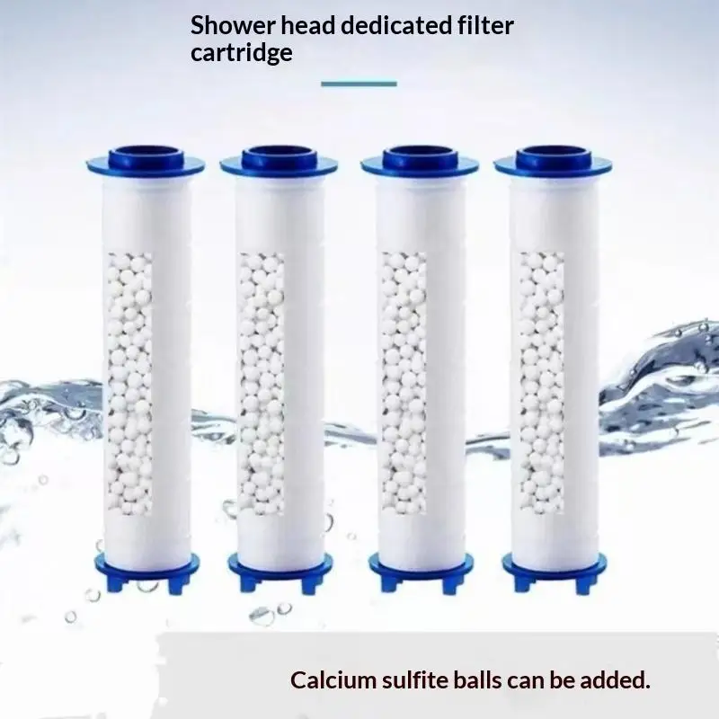 10Pcs Shower Head Replacement PP Cotton Filter  Water Purification Bathroom Universal Shower