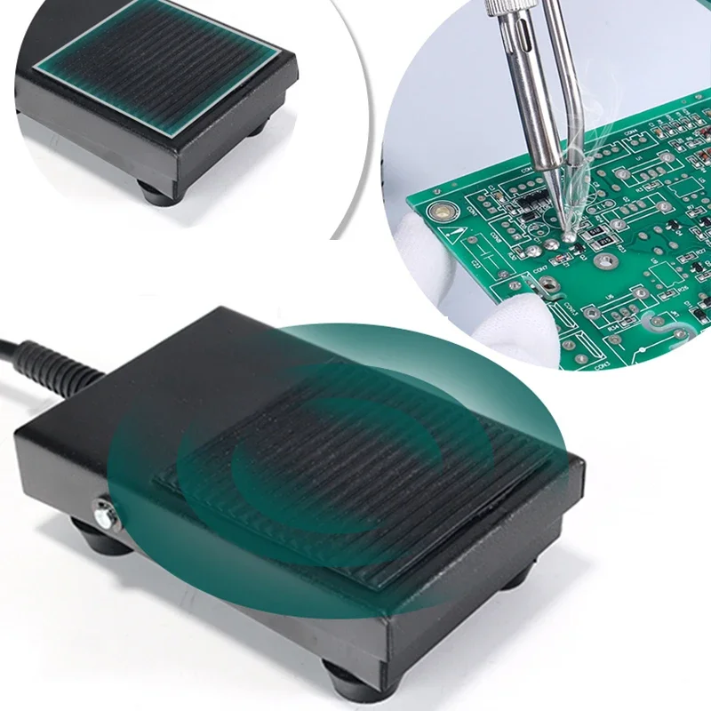 928DT Digital Display Soldering Station Pedal-operated High Power Industrial Soldering Iron