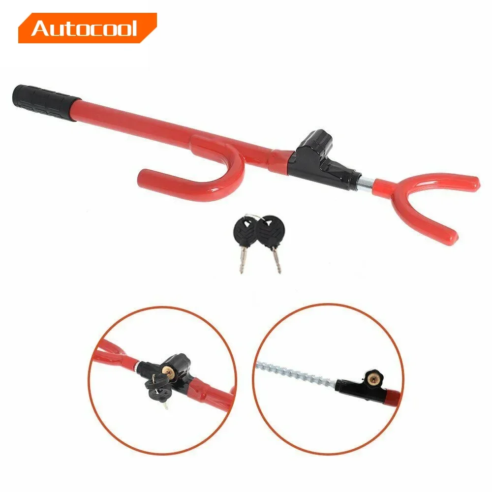 Steering Wheel Lock Anti Theft Security System Car Truck SUV | Universal Design