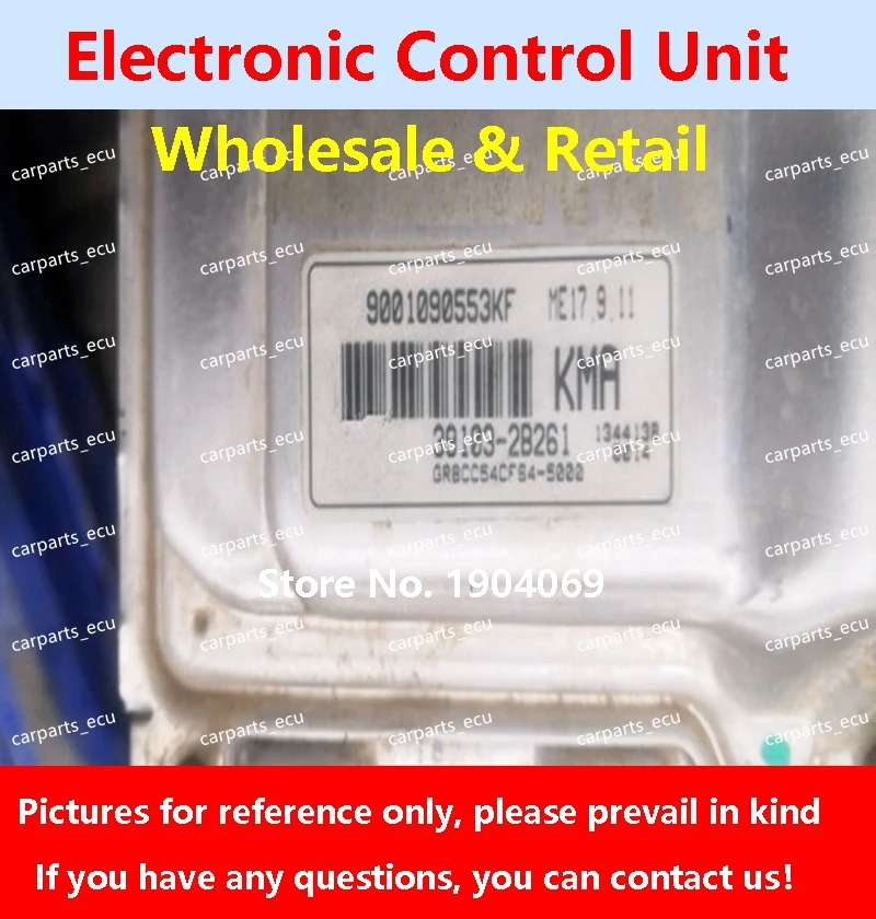 

39103-2B261 для Hyundai Elantra Rena, компьютерная плата двигателя автомобиля 39130-2B335 415 ECU 39133-2B441 479 ME17.9.11