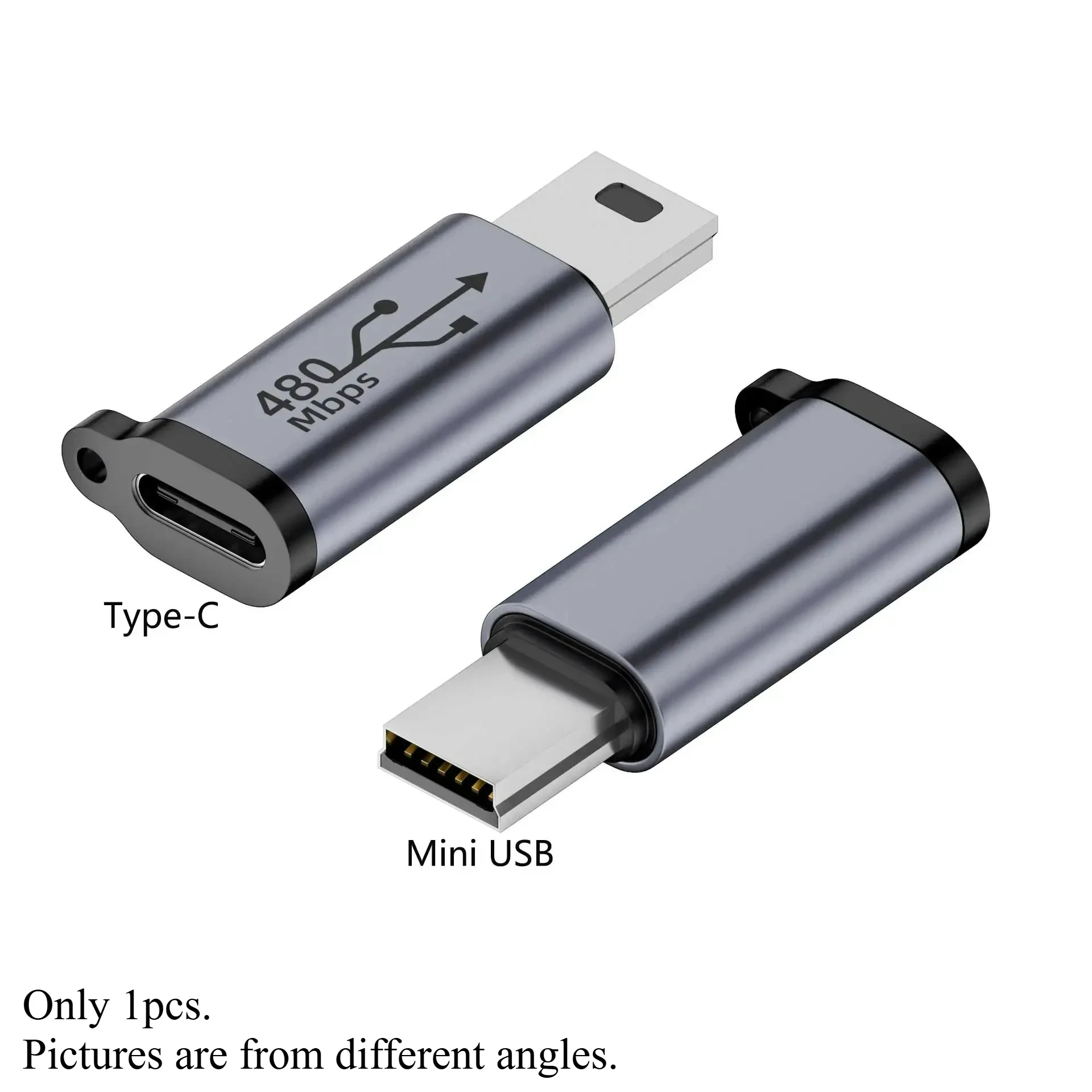 1-8 Stück USB-Typ-C-Adapter Typ C zu IOS/Micro/Mini USB Buchse auf Stecker Konverter für Xiaomi Samsung Lade- und Datensynchronisationskabel