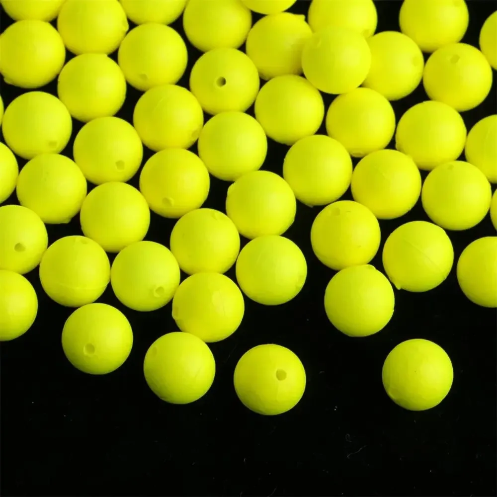 100 teile/los Durchmesser 6,5mm-27mm EPS Hartschaum Angeln Float Bobber Auftrieb Ball Float Fisch Float Outdoor schwimmenden Angelgerät