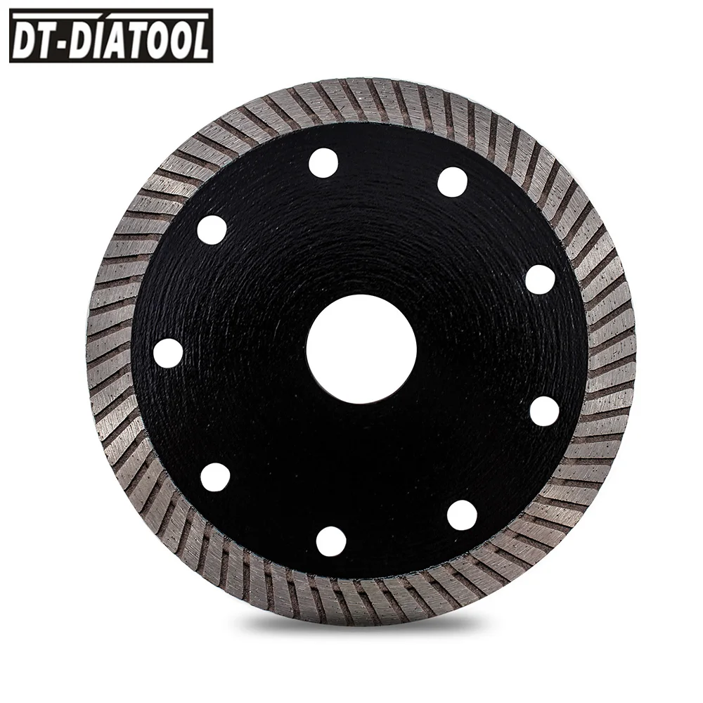 DT-DIATOOL 5pcs/10pcs Dia 105/115/125MM Diamond Cutting Disc Turbo Saw Blades Cutting Wheel for Tile Porcelain