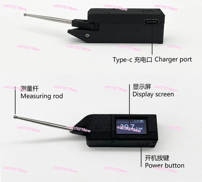 Car Height Measuring Rod RC Remote Control Car Chassis Height Measuring Tool Drift/Race Available Easy To Carry