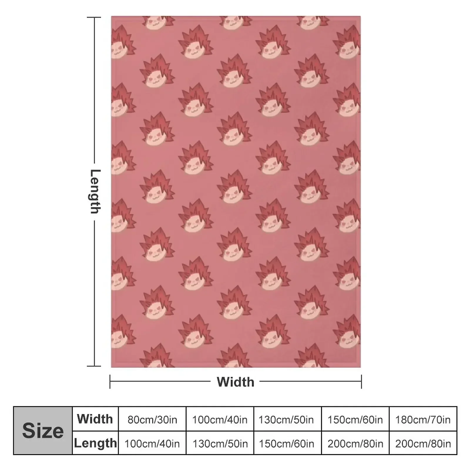 Kirishima Throw Blanket couch cozy soft plush fuzzy picnic outdoor blanket