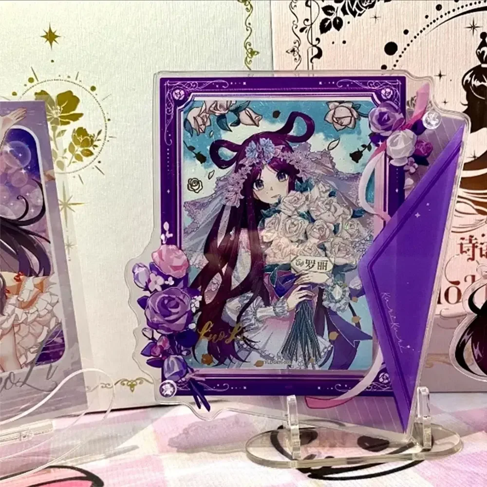Mini Acrylic Badge Display Frame - 3 Inch Card Photo Holder, Decorative Protection for Collectibles & Cosplay Gifts